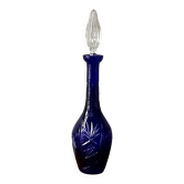 Carafe vintage, cristal transparent 24 % au plomb anna hütte allemagne