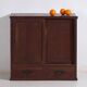 Antique Japanese wardrobe with sliding doors – Taishō/Showa period (c. 1920-1950)