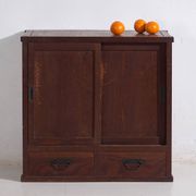 Antique Japanese wardrobe with sliding doors – Taishō/Showa period (c. 1920-1950)