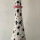Large Dalmatian in Italian ceramic from the 1970s.