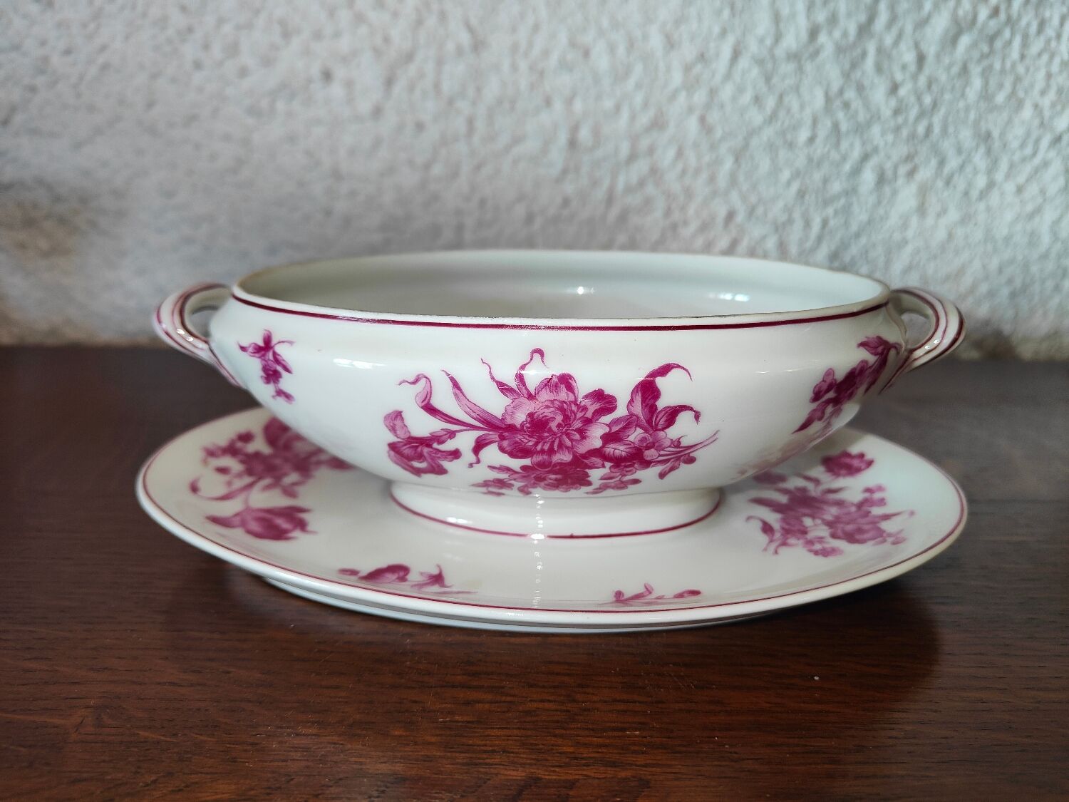 Porcelain service 58 pieces e.Bourgeois Drouot Paris