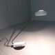 Lampe de bureau italienne en blanc et noir, années 1980