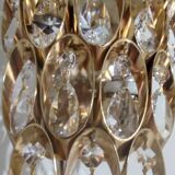 Par de apliques de cristales. Alemania, 1960s.