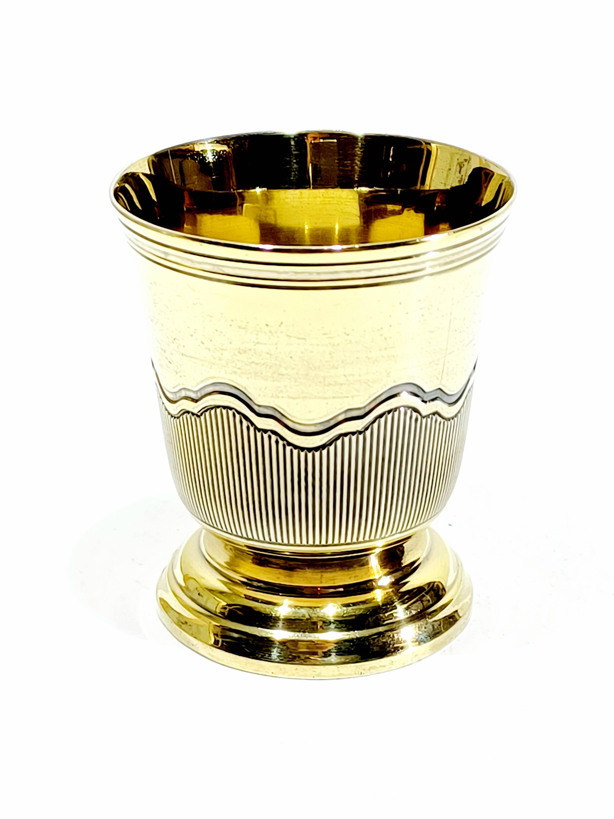 Christofle - Vermeil Egg Cup