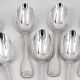 Ercuis Coquille 12 dessert spoons, silver-plated, 16.5 cm, excellent condition.