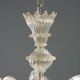 Antique Murano glass chandelier, Italy, late 19th century.