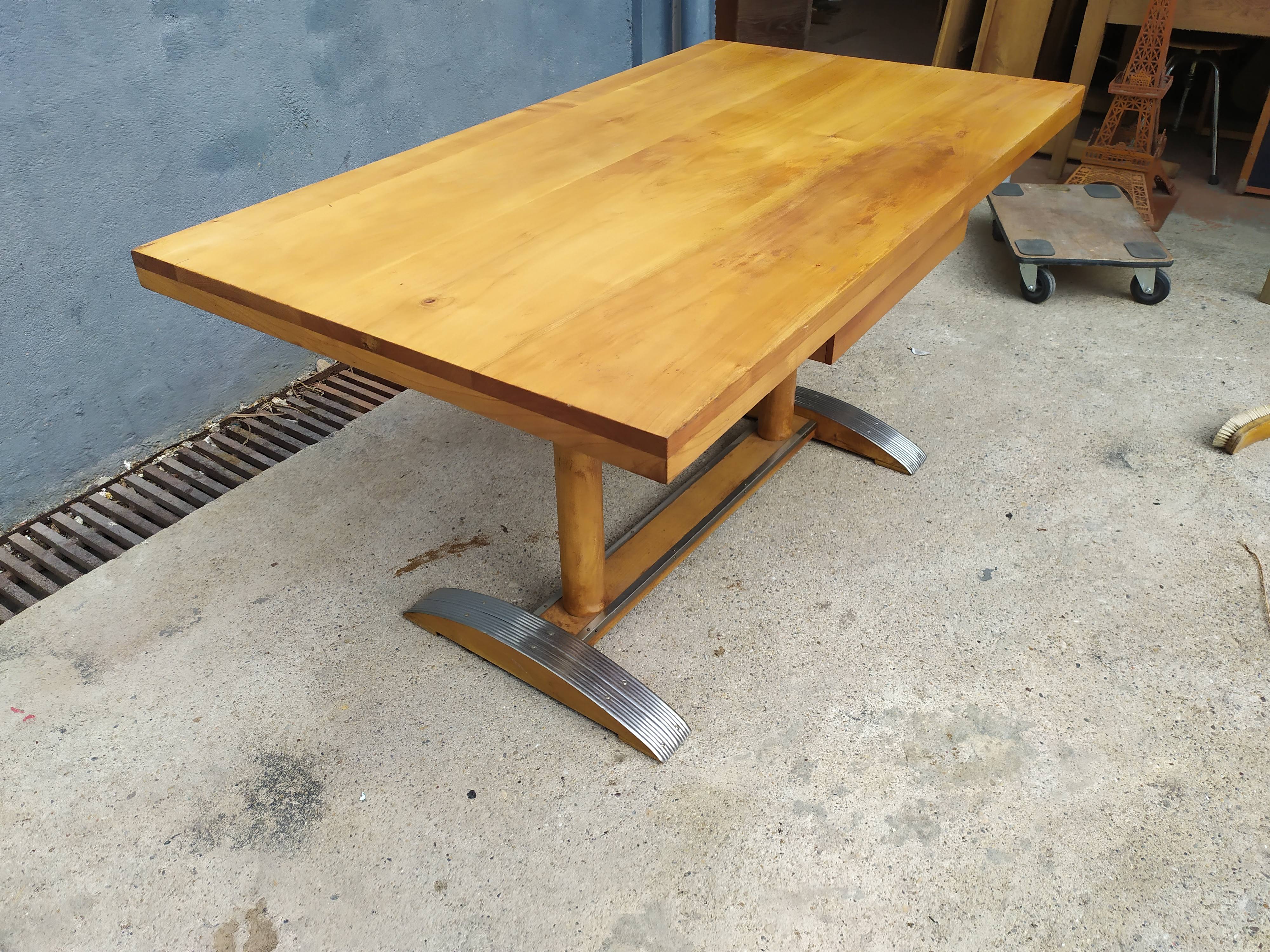 Wooden bistro table 1930