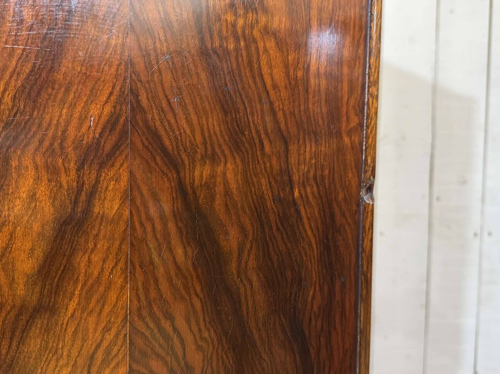 English wardrobe from the 1930s in walnut.