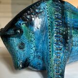Sculptural bull by Aldo Londi for Bitossi Ceramiche, Italy 1960
