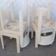 Set of 4 Space Age Allibert chairs