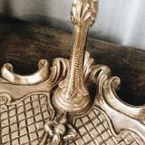 Former bronze fireplace servant