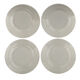 4 Flat plates old France earthenware
