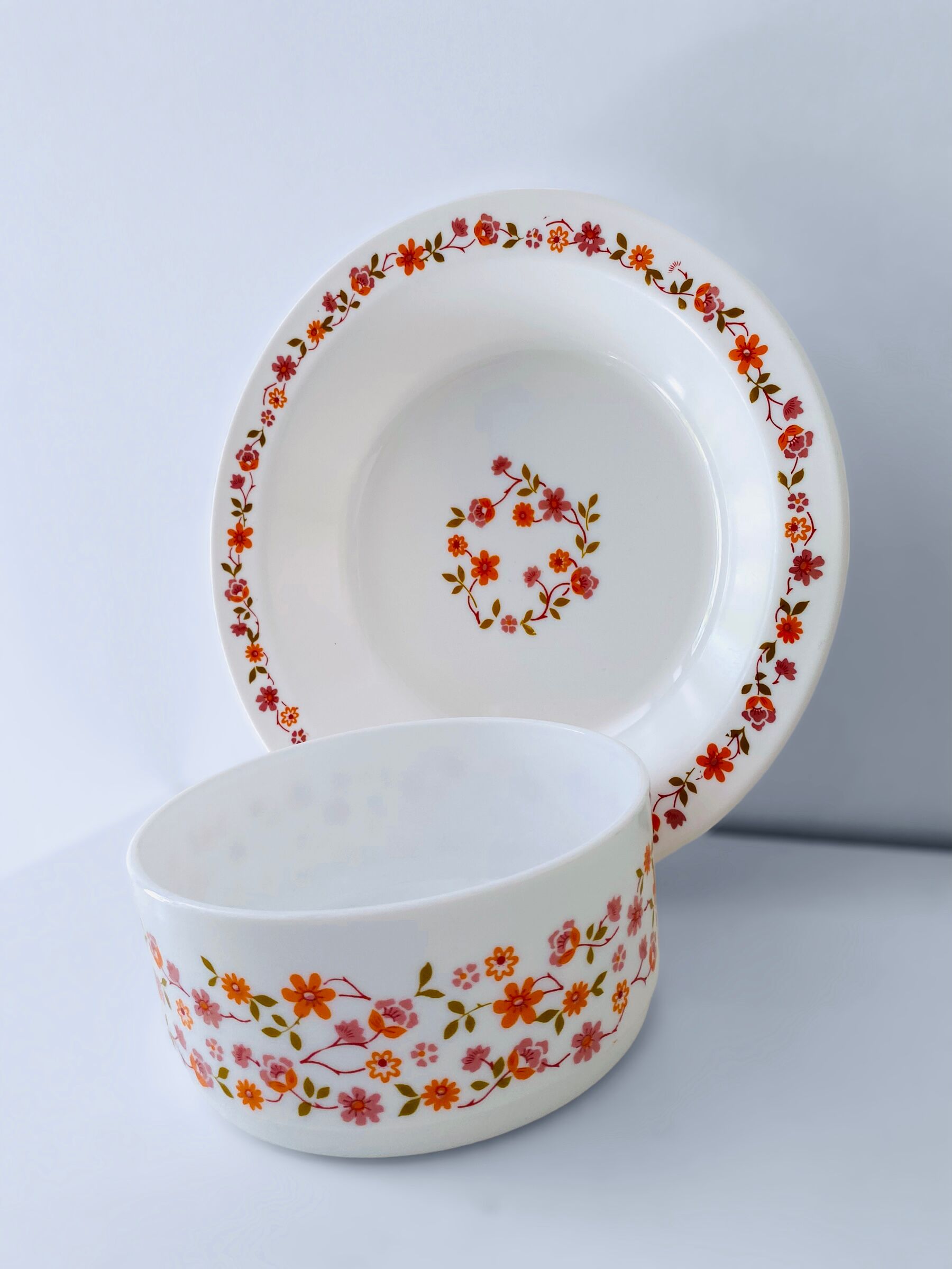 Arcopal scania dish and salad bowl