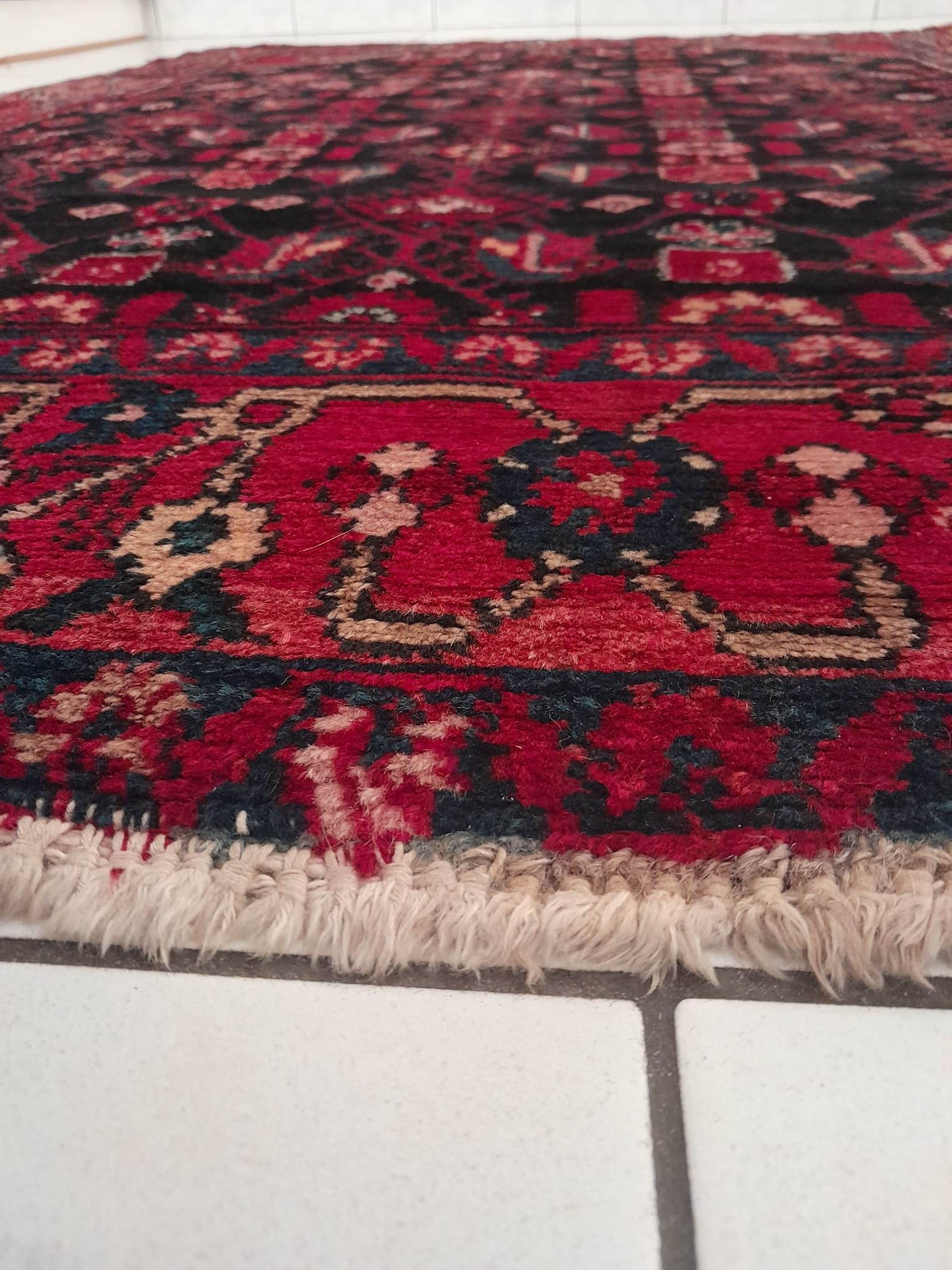 Handmade Persian Hamadan rug