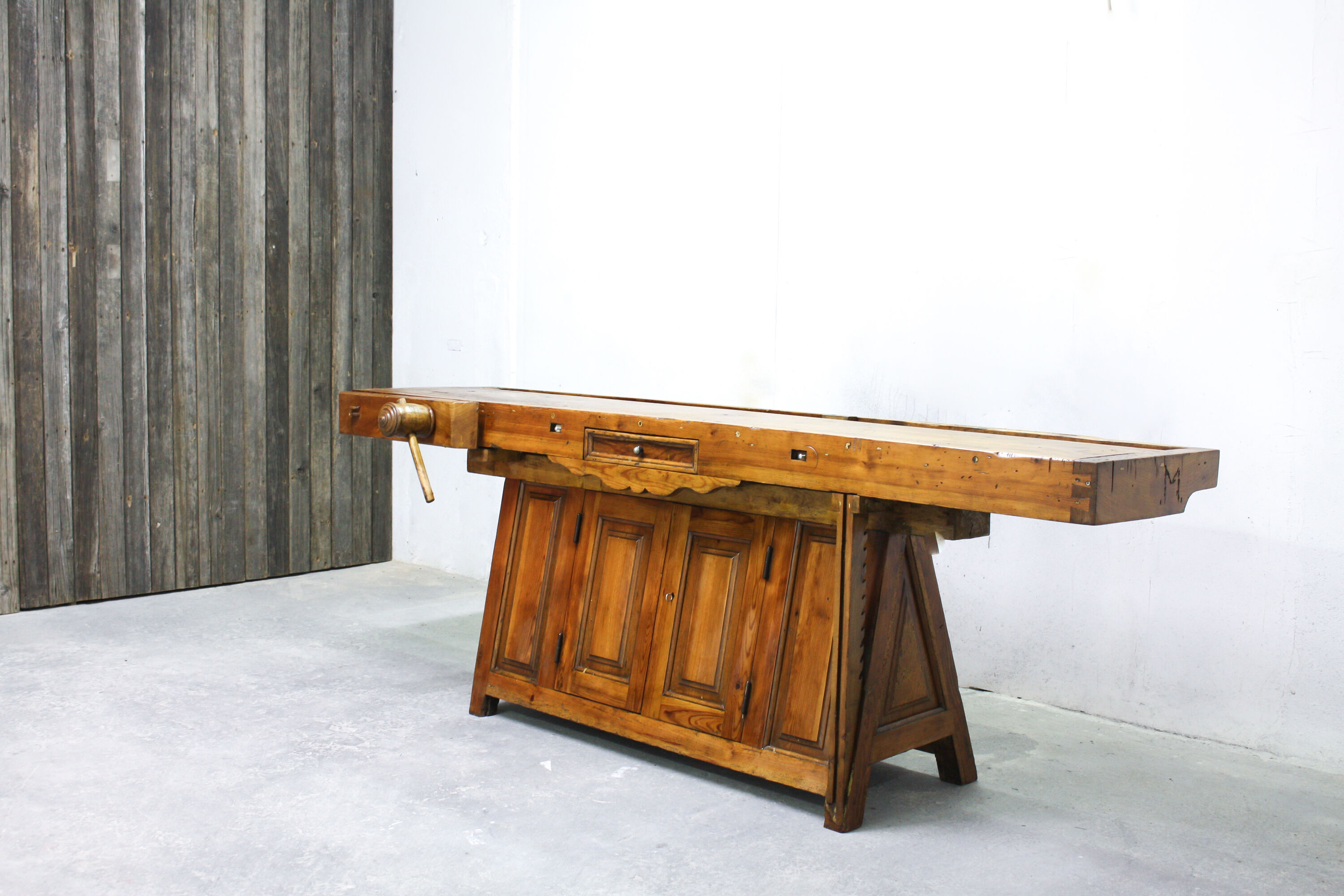 Portuguese carpenter's workbench, 1950