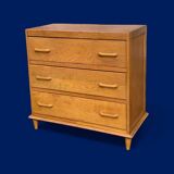 Vintage oak chest of drawers 1960