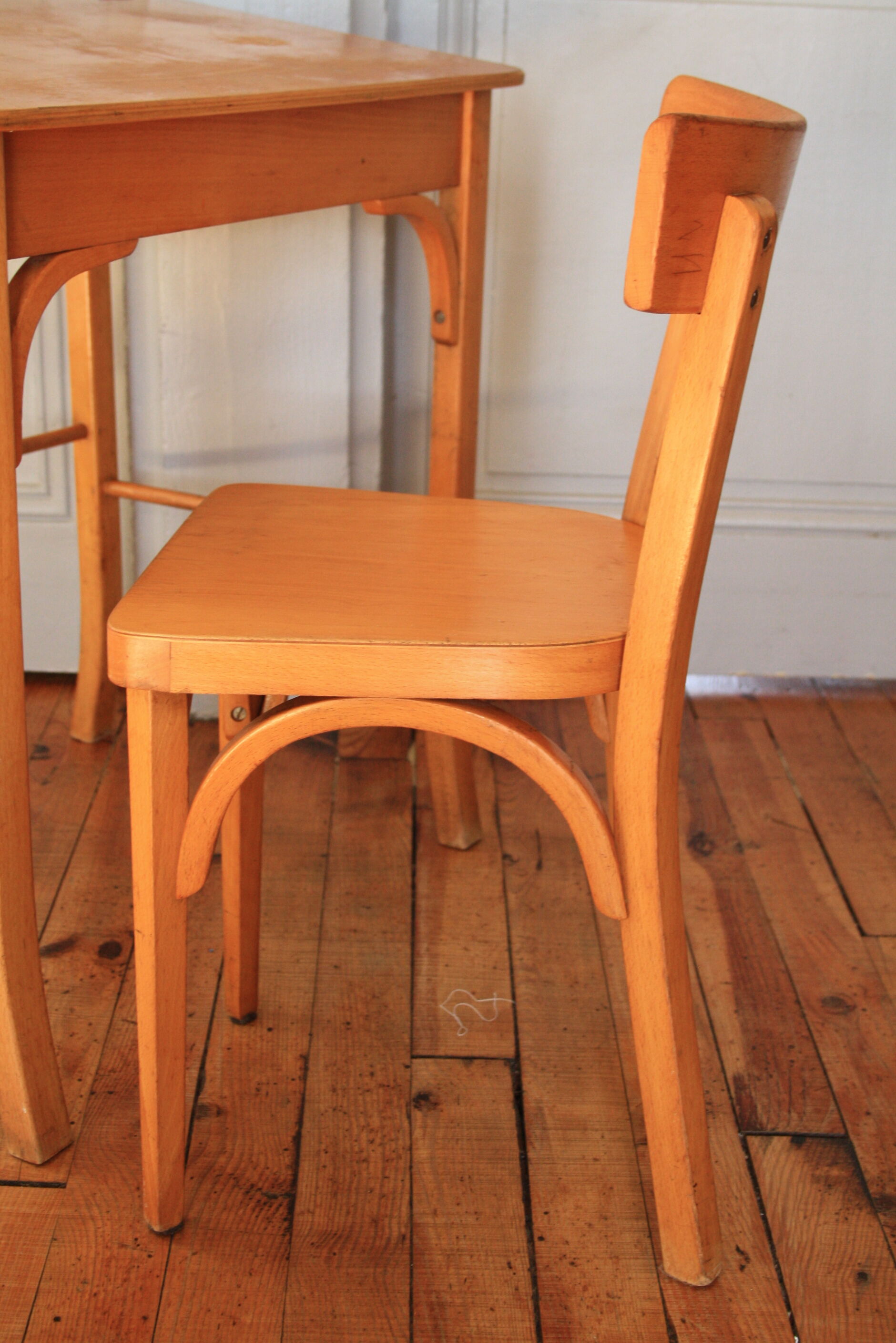Bureau et chaise enfant Baumann bois