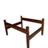 Table basse carrée suédoise, années 1960.