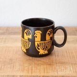 Royal Alma Animal Mug Set, Vintage Design From The 1970s, Staffordshire UK