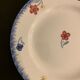 Lot de 6 assiettes plates Digoin Sarreguemines, modèle Mary Lou