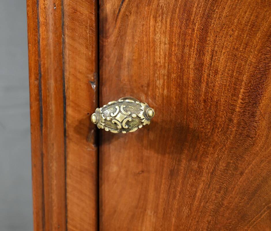 Mahogany Bedside Table, Restoration style – 2nd part 19th century