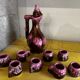Vallauris Liqueur Service - Carafe and 8 Goblets