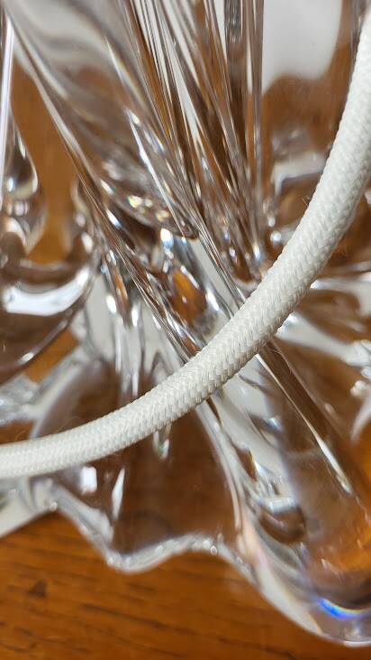 Baccarat crystal lamp