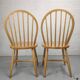 Paire de chaises en pin