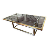 Important Dining Table by Romeo Rega, Italian Design Circa 197