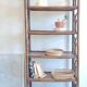 Vintage rattan library from the 70s
