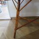 Wooden, bamboo and rattan game table, 1960s