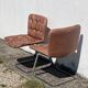Paire de chaises en cuir par Robert Haussman