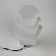 Vintage opaline skyscraper table lamp