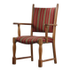 Vintage Danish Brutalist Oak Armchair in the style of Henning Kjærnulf, 1960s