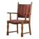 Vintage Danish Brutalist Oak Armchair in the style of Henning Kjærnulf, 1960s