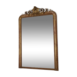 Gilded wood mirror