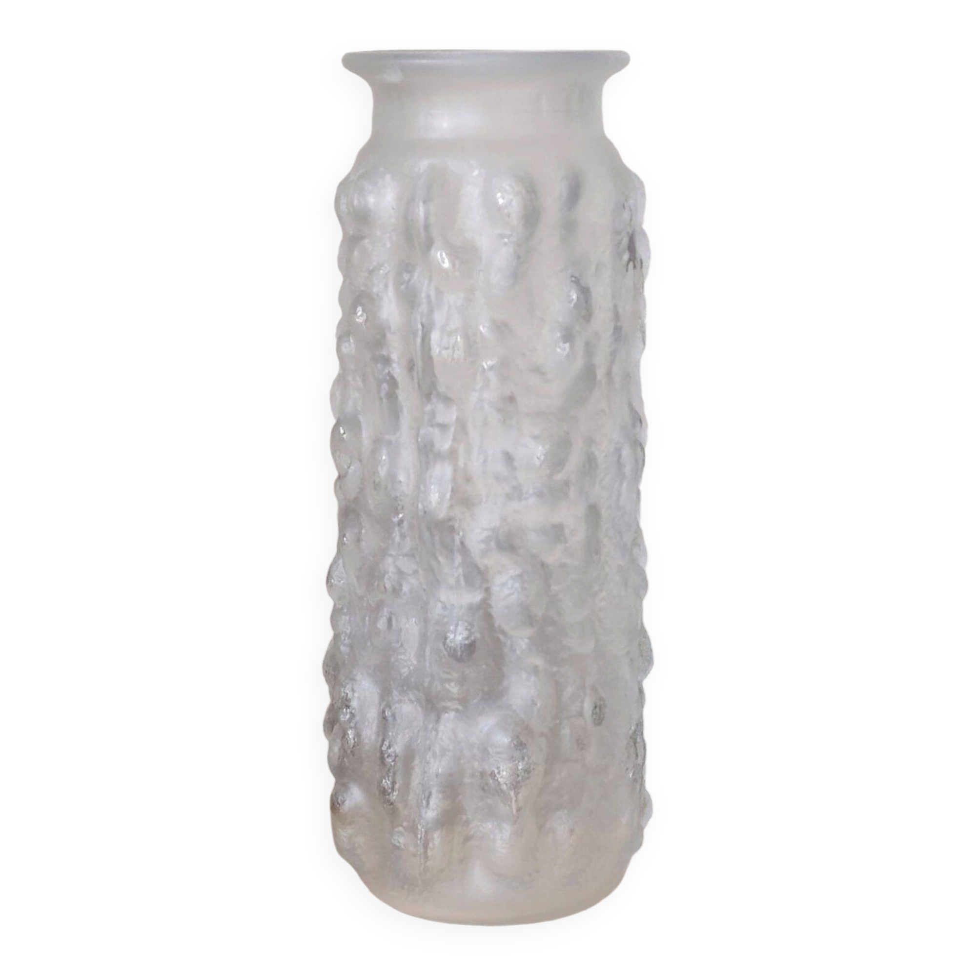 Vintage Scandinavian glass vase