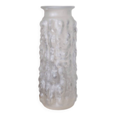 Vase scandinave vintage en verre