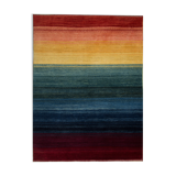 Rainbow Rug Modern Multicoloured Carpet