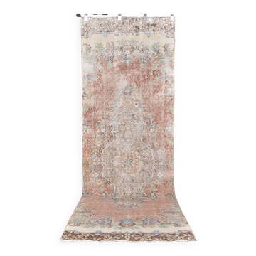 Tapis couloir en laine anatolienne vintage sku2419