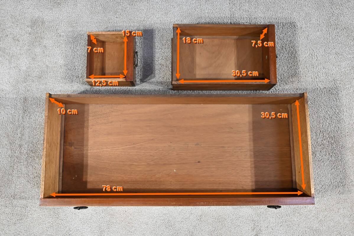 Petite coiffeuse anglaise en acajou – 1920