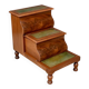 Victorian Library Step Stool in Mahogany, England – 2nd half of the 19th century