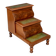 Victorian Library Step Stool in Mahogany, England – 2nd half of the 19th century