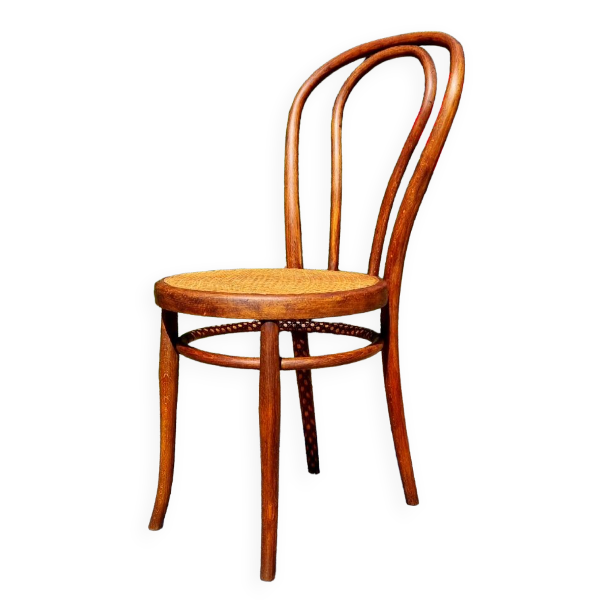 Bistro chair canned early twentieth
