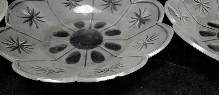 B1A set of 6 plates in Biedermeier style