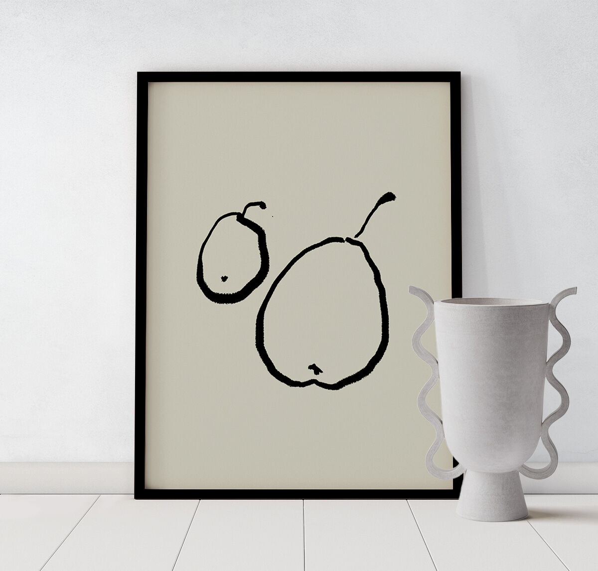 Botanical illustration giclee print, 50x70