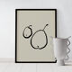 Botanical illustration giclee print, 50x70
