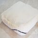 Pouf tapis marocain beni ourain 60 x 60 x 20