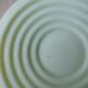 Lot of 6 cups and under Cups Art Deco in mint green opaline
