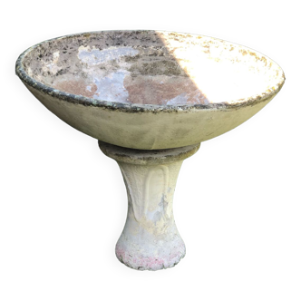Vasque jardinière en ciment éternit